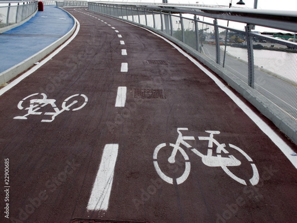 Obraz Pista ciclabile