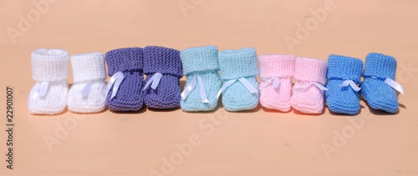 Obraz chaussons de bébé en ligne