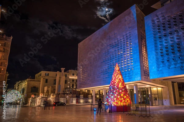 Obraz Christmas Tree in Valletta
