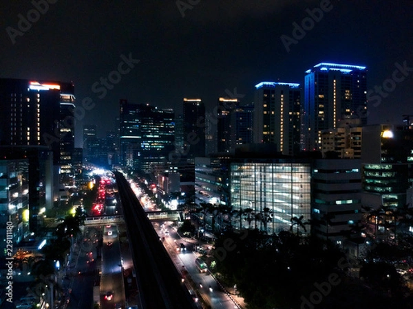 Obraz night in jakarta
