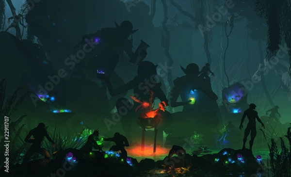 Obraz Goblin Mystics