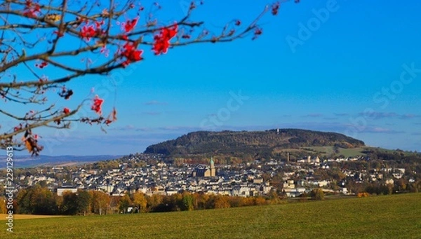 Obraz herbst in annaberg-buchholz