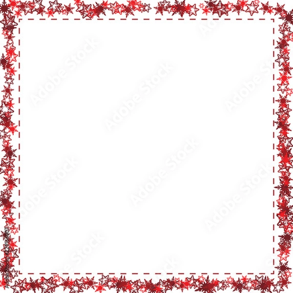 Fototapeta Christmas Border Design 
