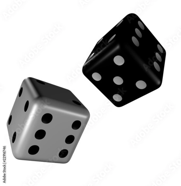 Obraz Kontrastowe kości