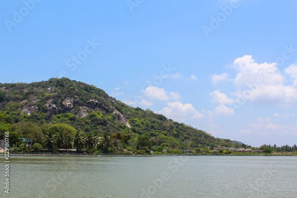 Obraz Rivers near the mountains.