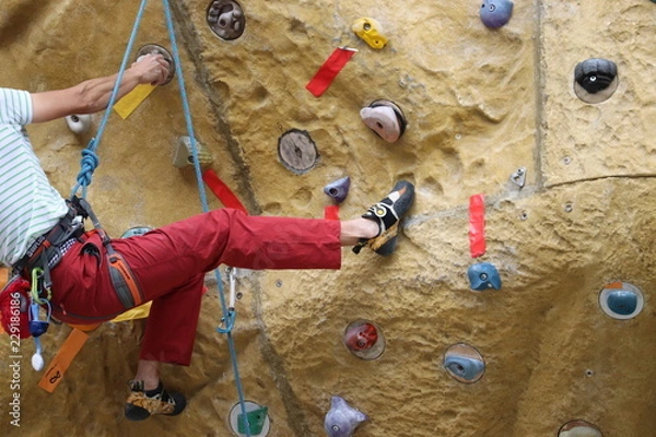 Obraz ロッククライミング