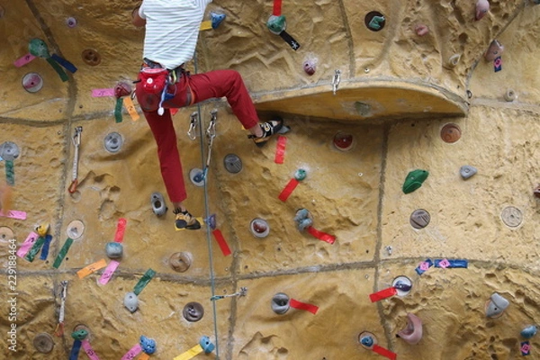 Obraz ロッククライミング