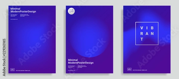 Obraz Trendy abstract design templates