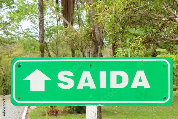 Fototapeta Sing road traffic