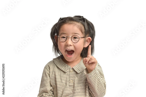 Obraz ひらめくこども