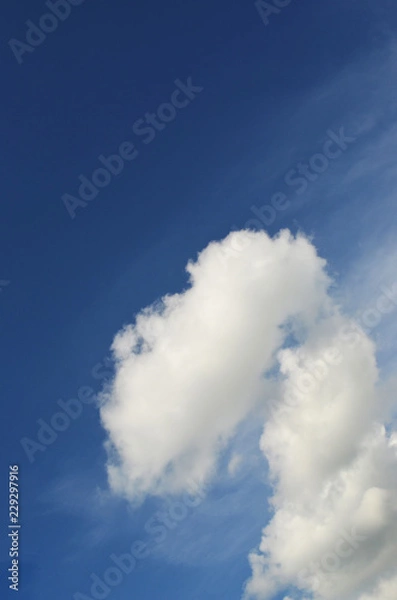 Obraz blue sky with clouds