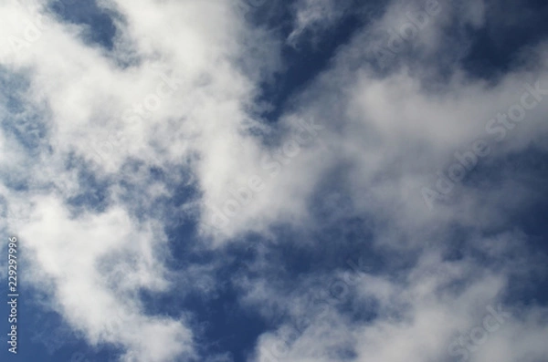 Obraz blue sky with clouds