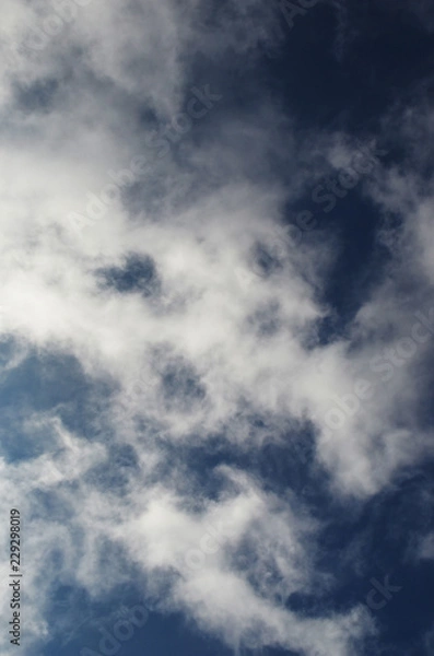 Obraz blue sky with clouds