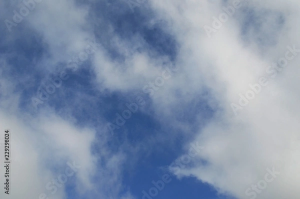 Obraz blue sky with clouds