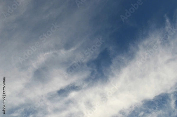 Obraz blue sky with clouds