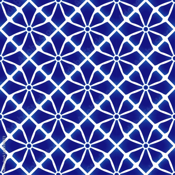 Fototapeta porcelain pattern design