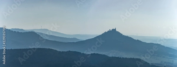 Obraz Blaues Panorama