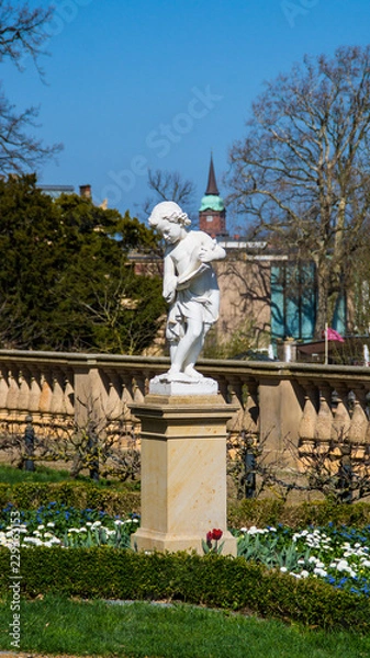 Obraz Staue Schweriner Schloss