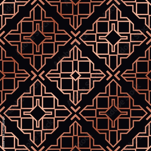 Obraz Art Deco seamless pattern