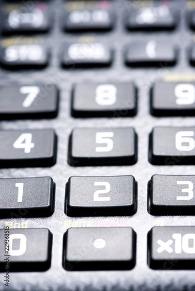 Fototapeta Calculator close up