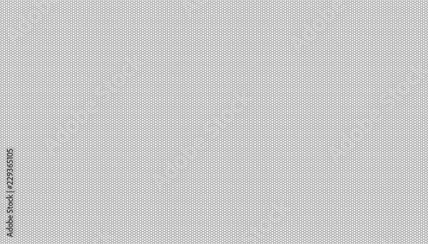 Fototapeta Black honeycomb on a white background. Seamless texture. Isometric geometry. 3D illustration
