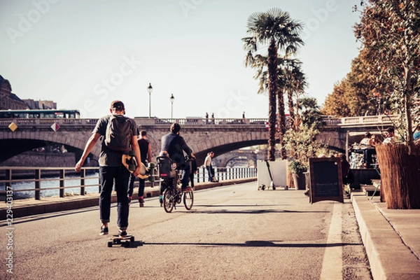 Fototapeta street paris