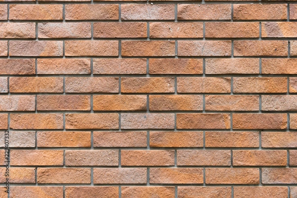 Obraz ceramic brick tile wall,seamless brick wall