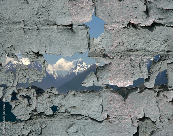 Fototapeta Cracked Wall