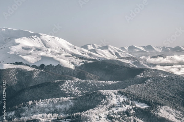 Obraz Winter over the Semenic