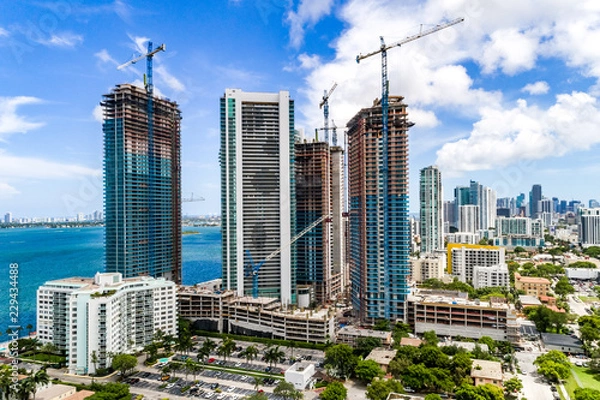 Obraz Antena Miami Construction
