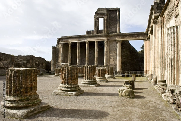 Obraz Pompéi, la basilique