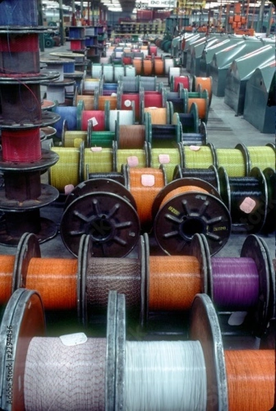 Obraz wire spools