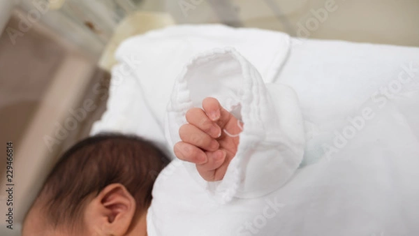 Obraz 赤ちゃんの小さい手