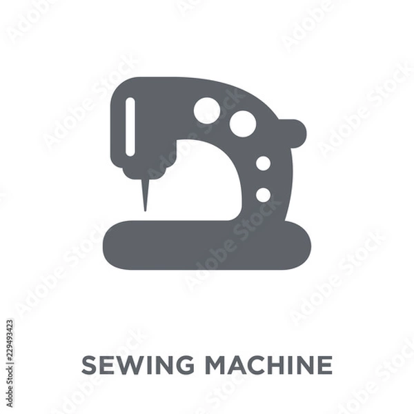 Fototapeta Sewing machine icon from  collection.