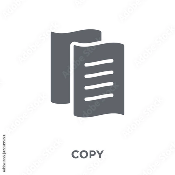 Obraz Copy icon from  collection.