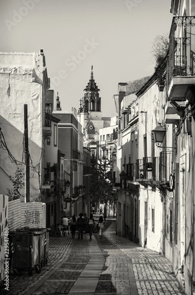 Obraz Badajoz monocromo.