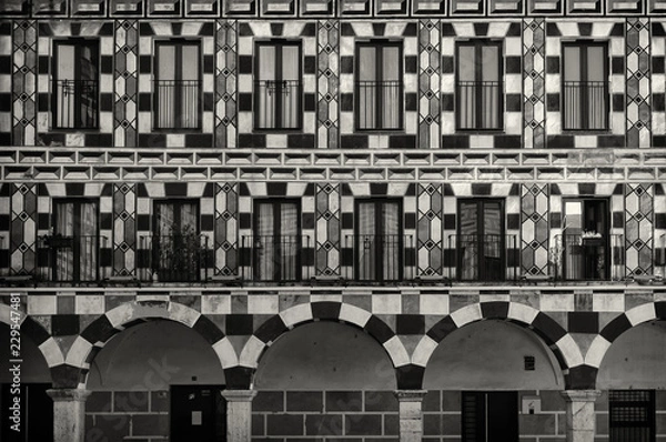 Obraz Badajoz monocromo.