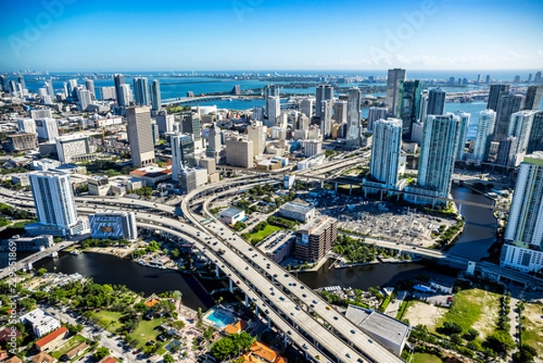 Obraz Aerials Miami