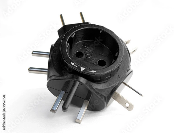 Obraz Reise Netzstecker