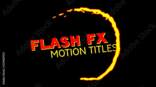 Fototapeta Flash FX Motion Tytuły