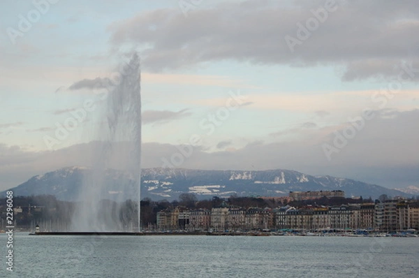 Obraz jet d'eau de genève