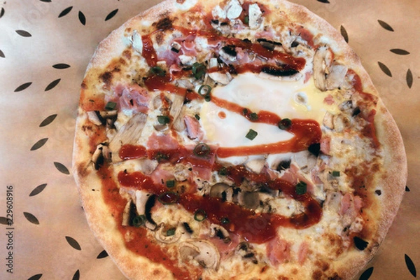 Fototapeta Italian pizza