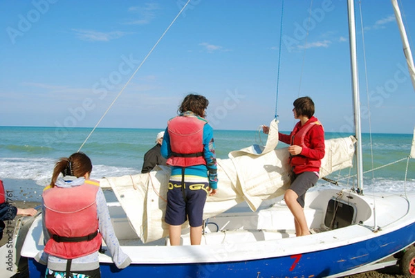 Obraz Lezione di Vela