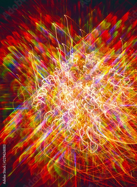 Fototapeta Light Motion Studies