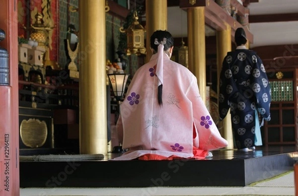 Obraz お祈りの儀式