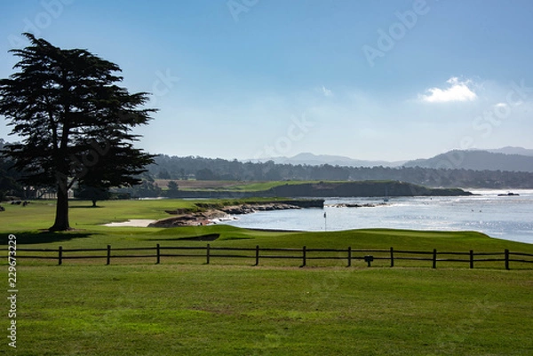 Obraz Hole 18 Peable Beach