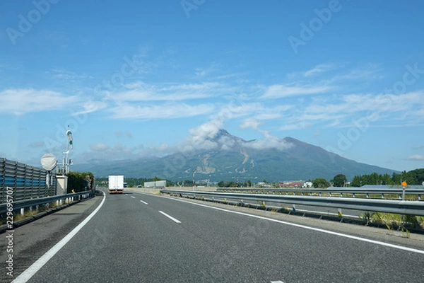 Fototapeta 磐越自動車道