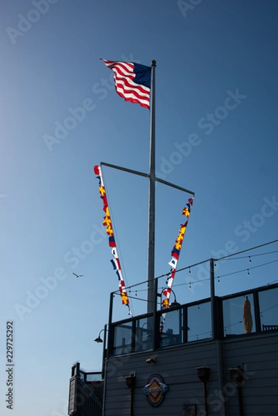 Obraz Muelle de Santa Barbara