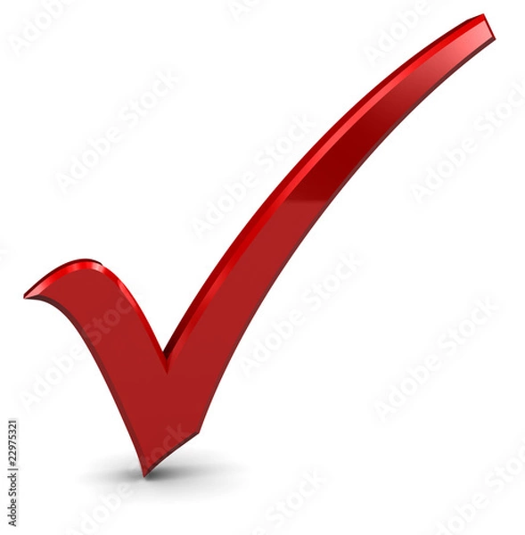 Fototapeta Sprawdź znak