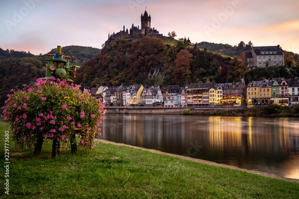 Obraz Blaue Stunde in Cochem